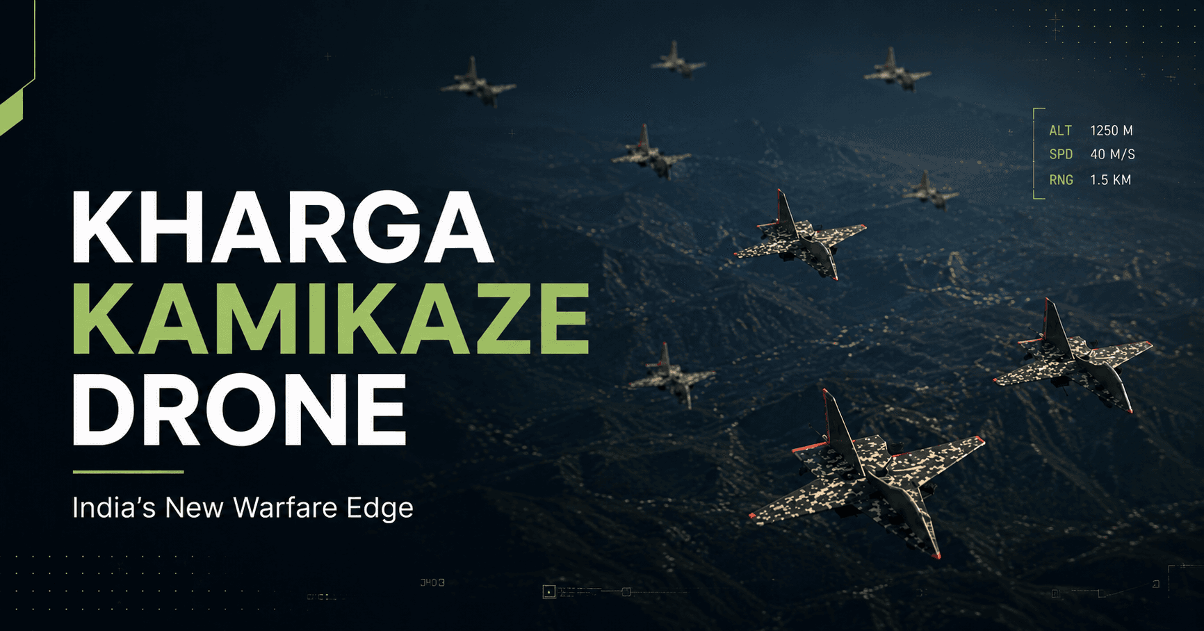Kharga kamikaze drone anchors the bottom tier of Indian Army strike aviation