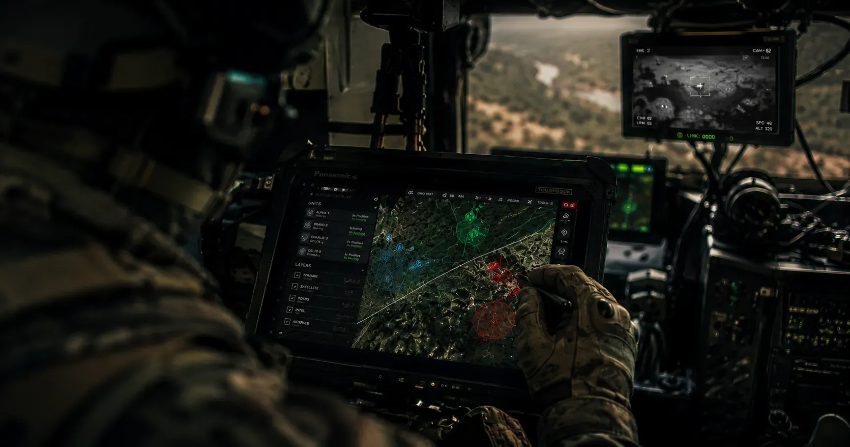 Mapping AI battle management