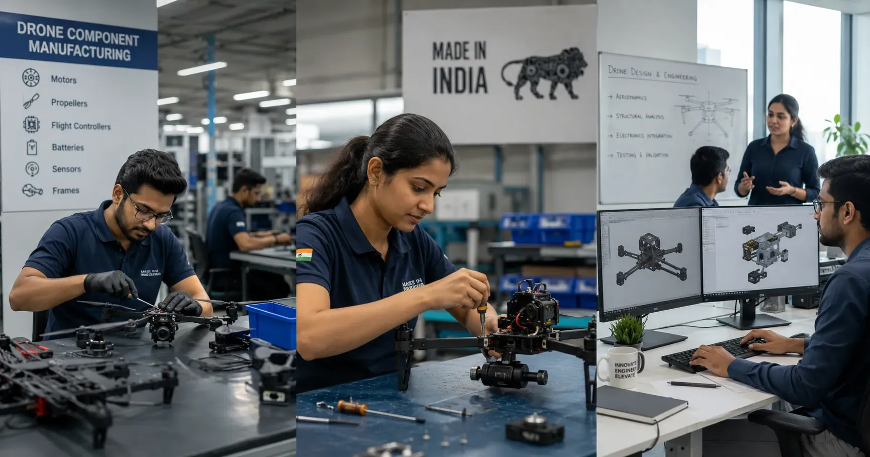 Mapping India drone manufacturing hubs from Hisar to Noida to Kurnool